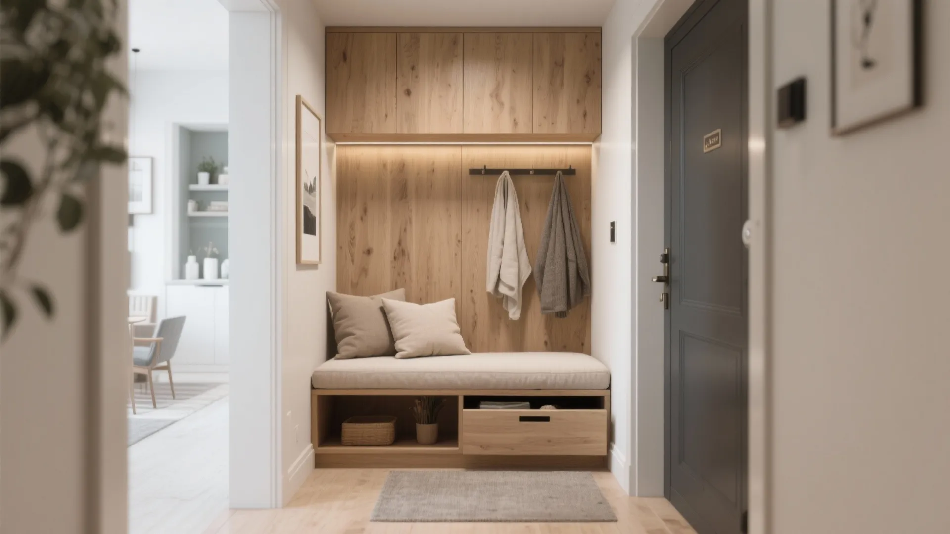 Integrated bench seating