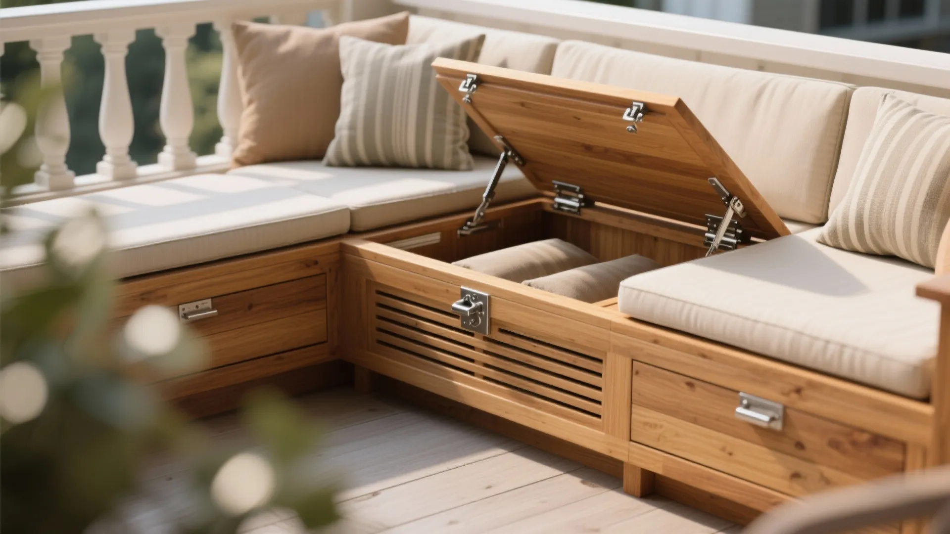 Built-In Seating with Hidden Storage