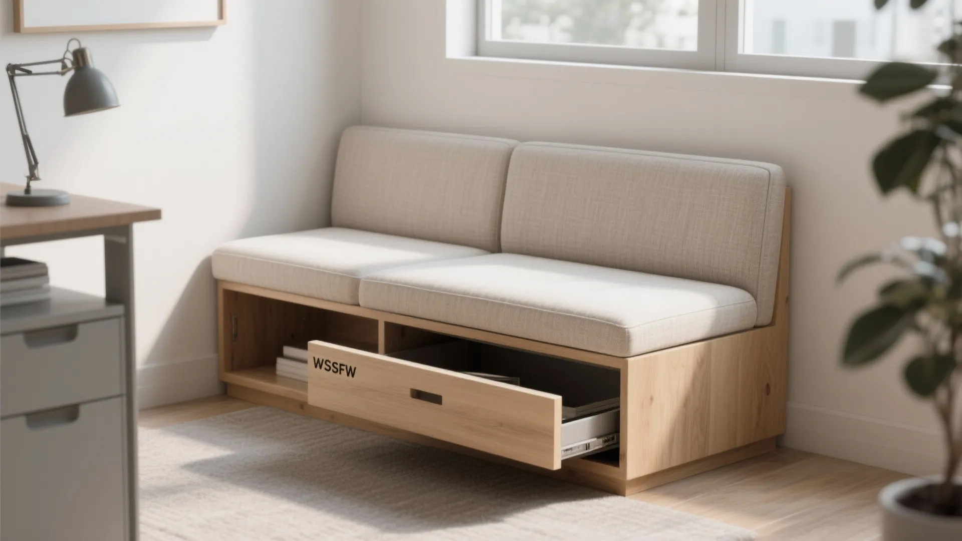 7. Dual-Purpose Furniture
