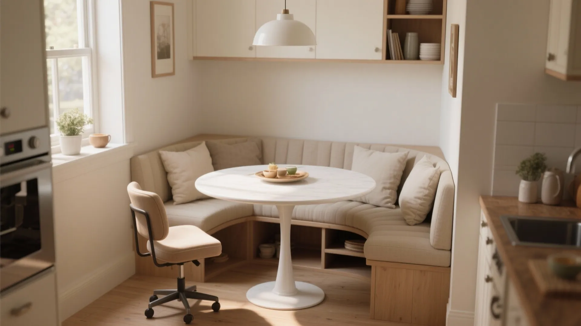 4. Add a Swivel or Couple with Benches