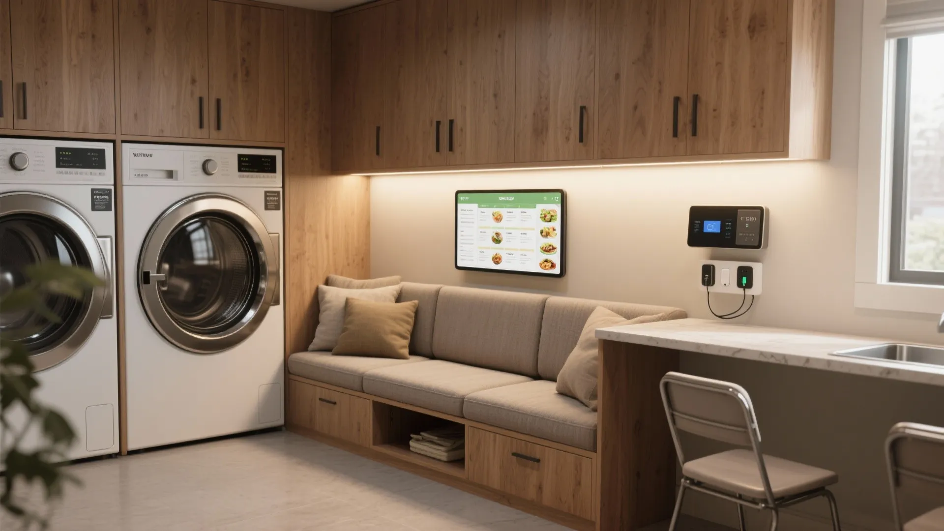 4. Introduce seating and multi-use tech