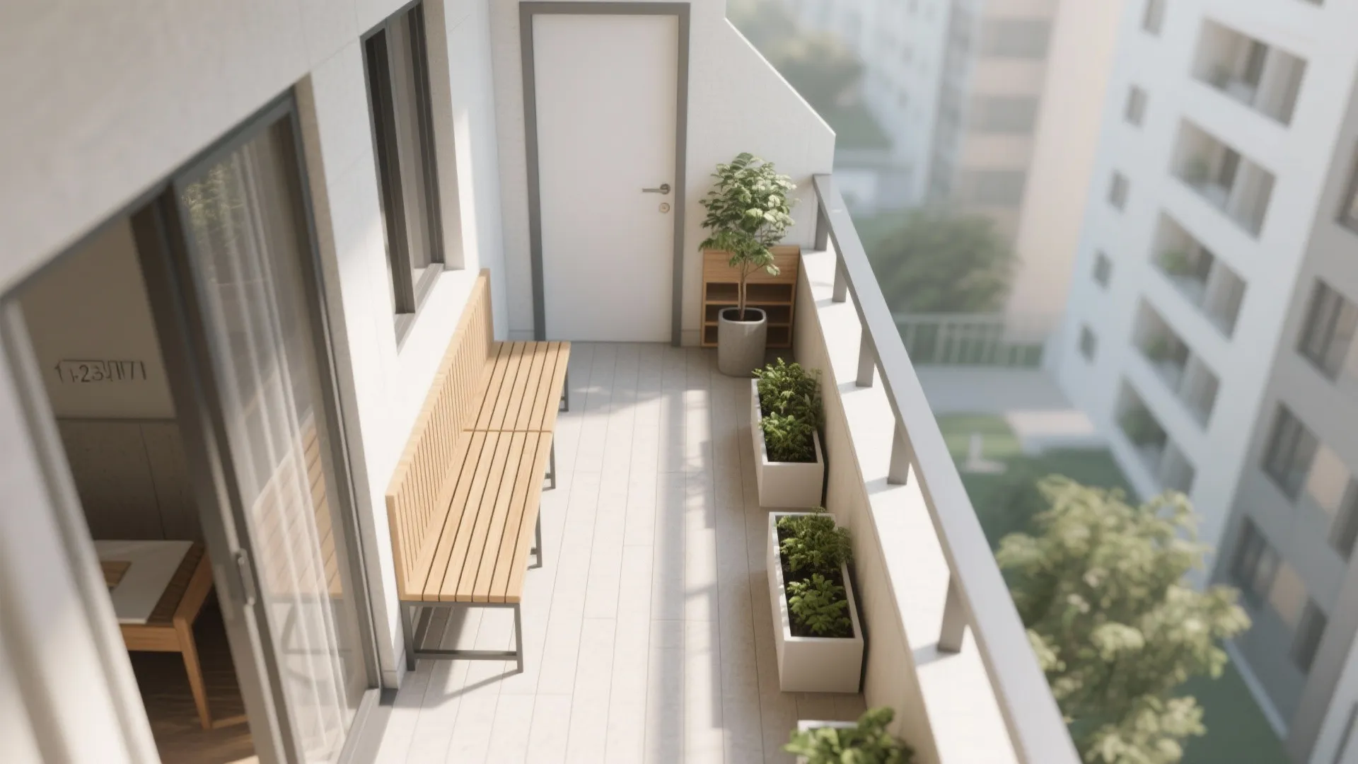 2) L-Shaped Benches with Hidden Storage