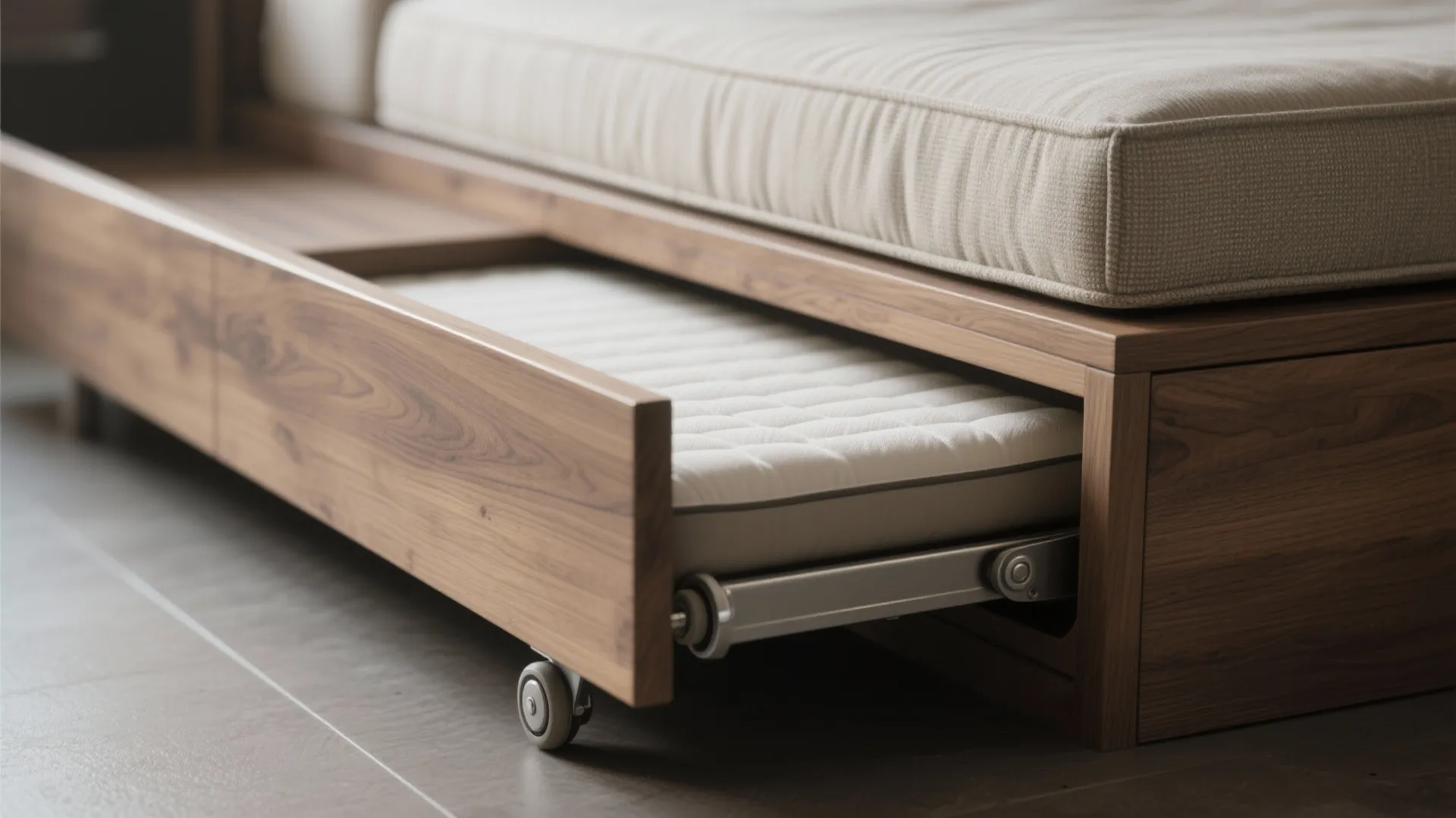 4. Built-in benches and trundles for clever storage