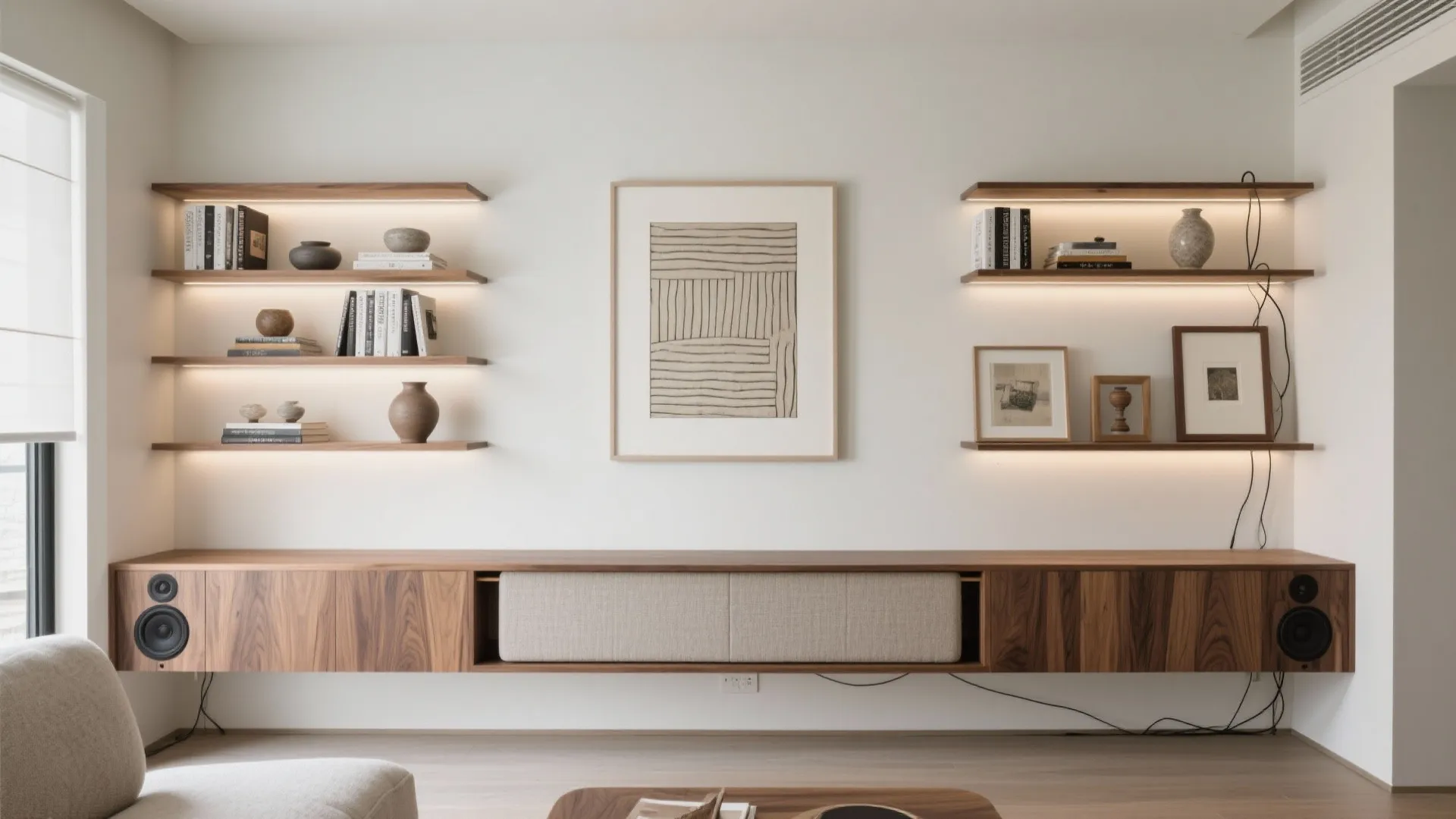 Curated Art and Bespoke Millwork