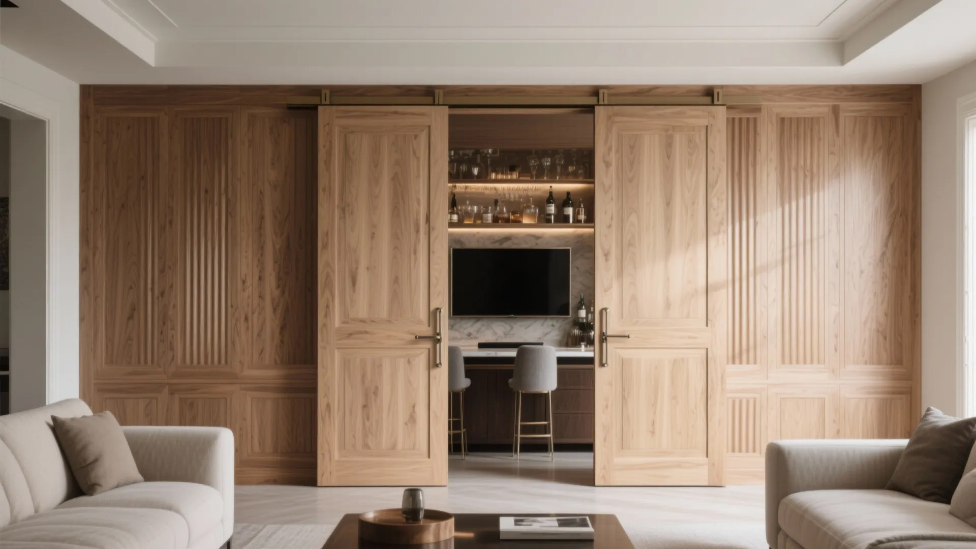 Bespoke millwork as the hero piece