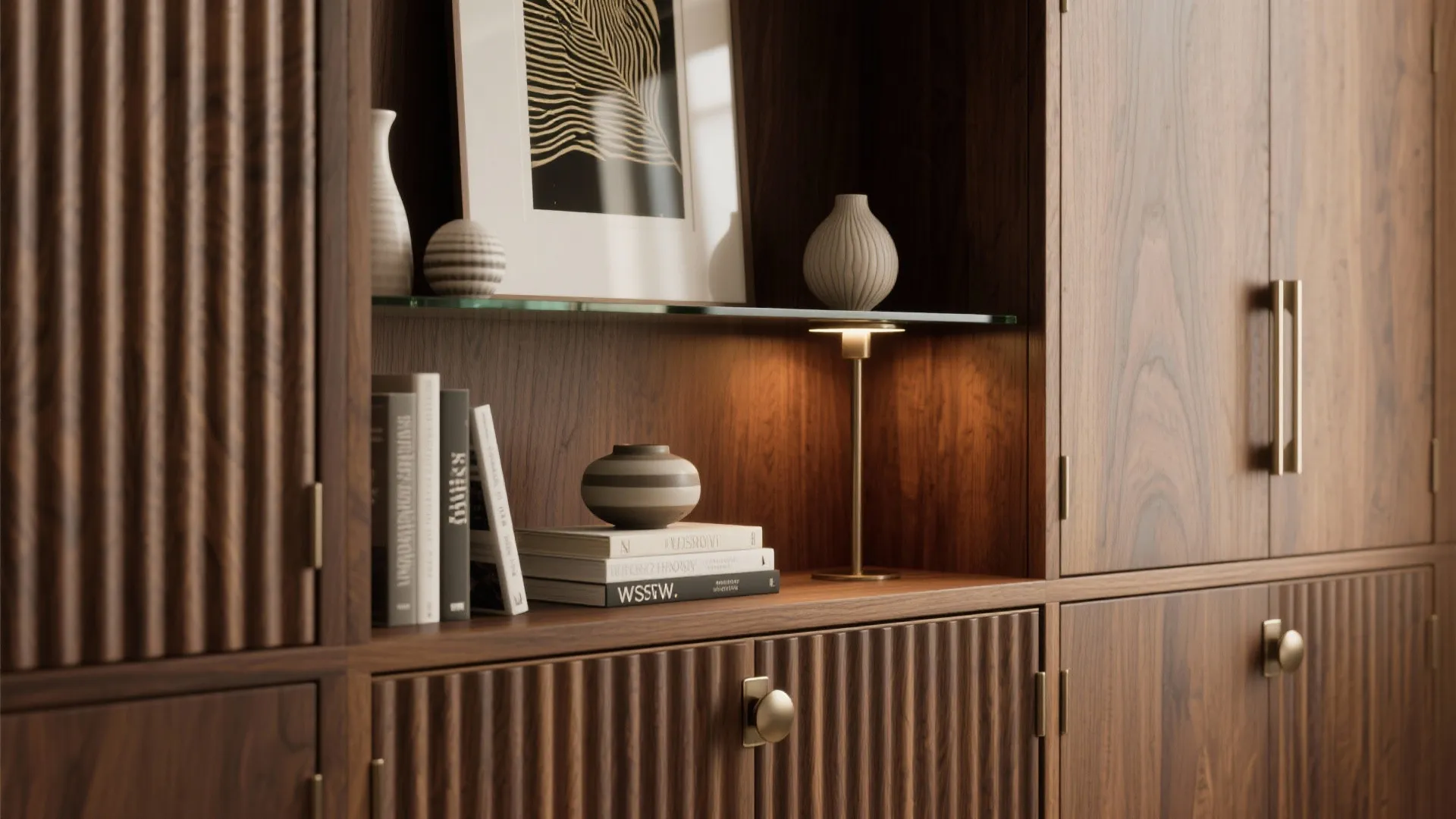 Bespoke Storage and Curated Art Elevate Everyday Life