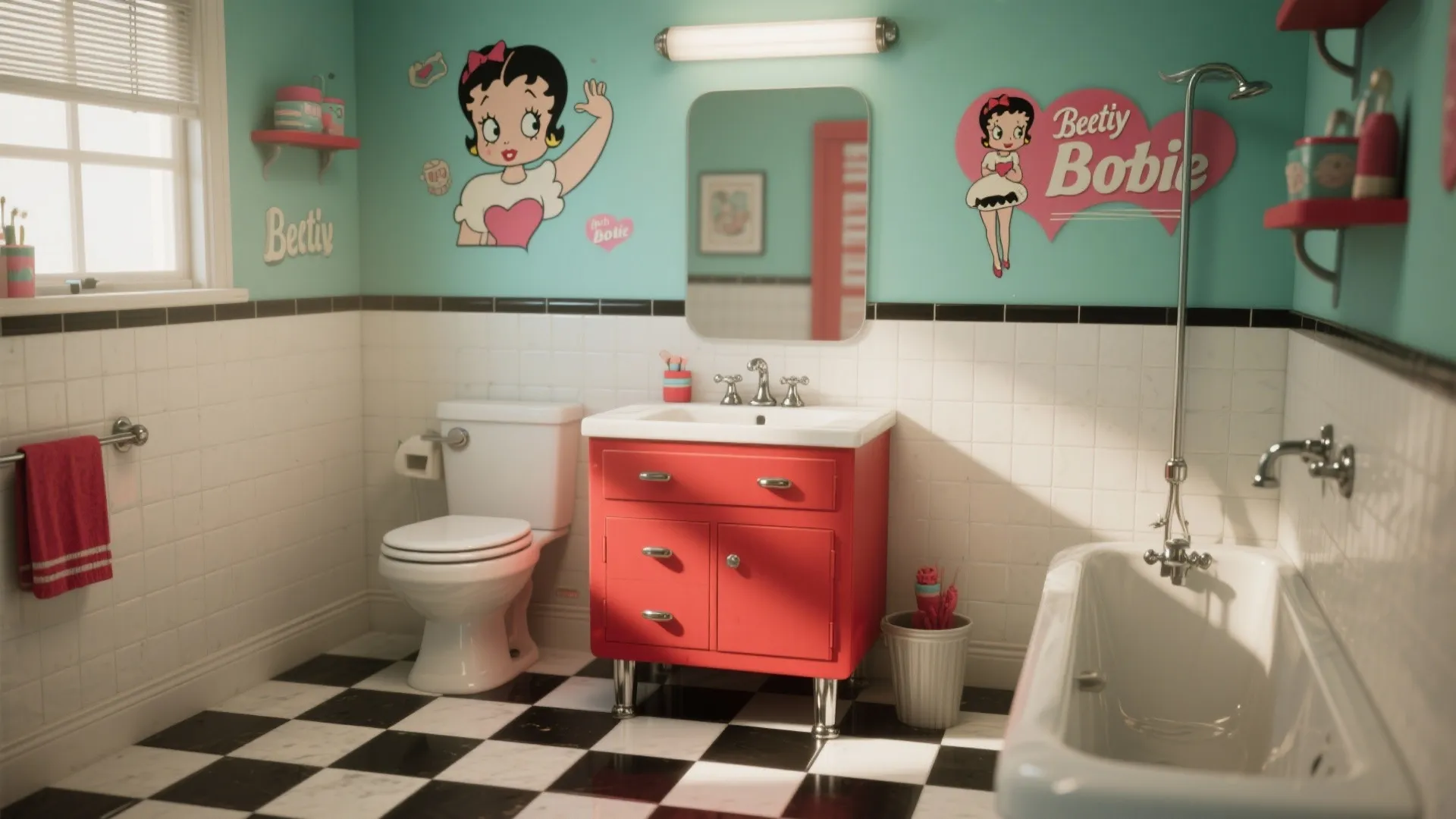 5 Fun Ideas for Betty Boop Bathroom Decor: Bring playful pop culture charm into your bathroom with Betty Boop designs