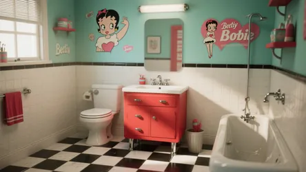 5 Fun Ideas for Betty Boop Bathroom Decor