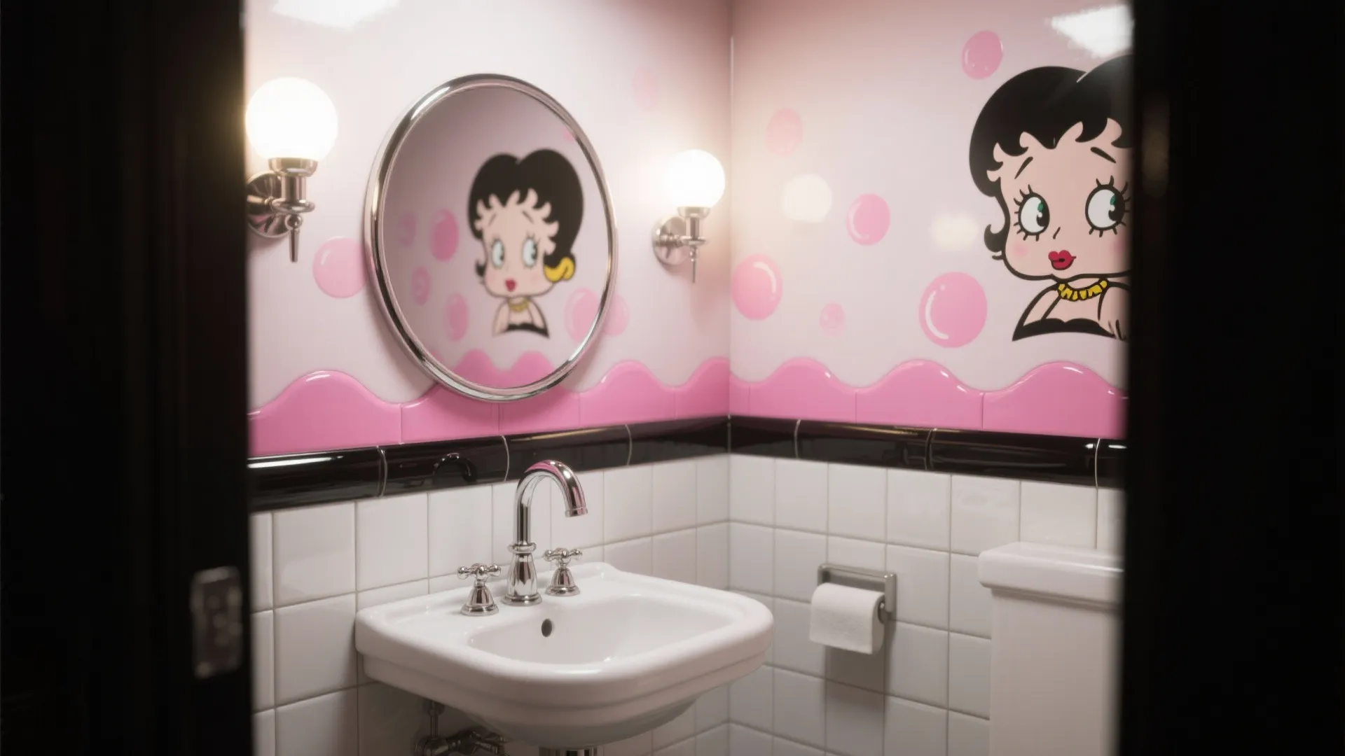 Betty Boop Bathroom Decor - 5 Retro Ideas: Playful, compact, and charming Betty Boop bathroom decor ideas I use for small spaces