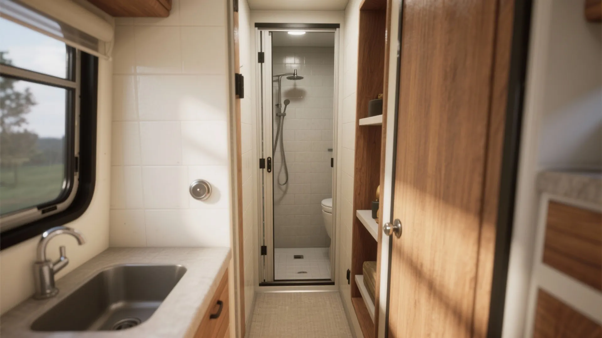 4. Folding Bi-Fold with Compact Knob