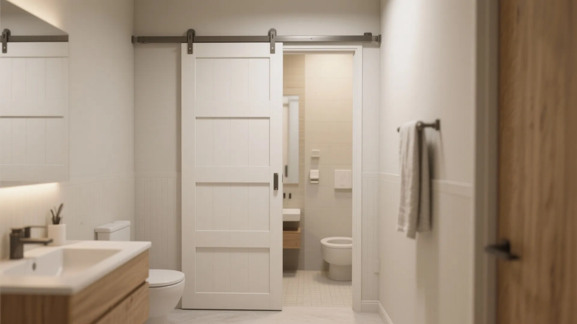 3. Bi-fold Door (Compact & Affordable)