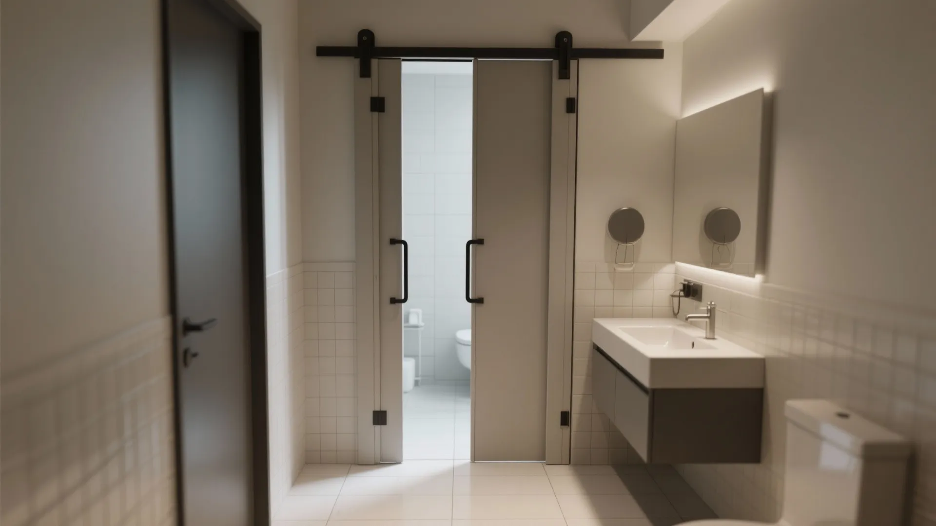 4. Bi-fold and concertina doors for ultra-tight spots