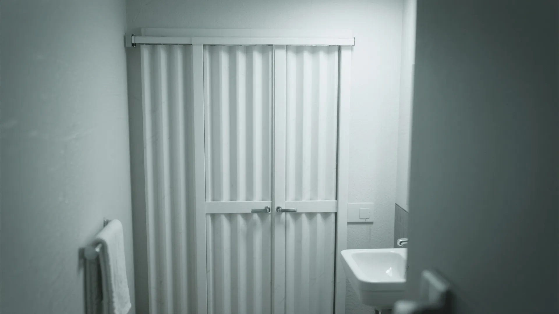 3. Bi-Fold or Concertina Doors — Compact and Affordable