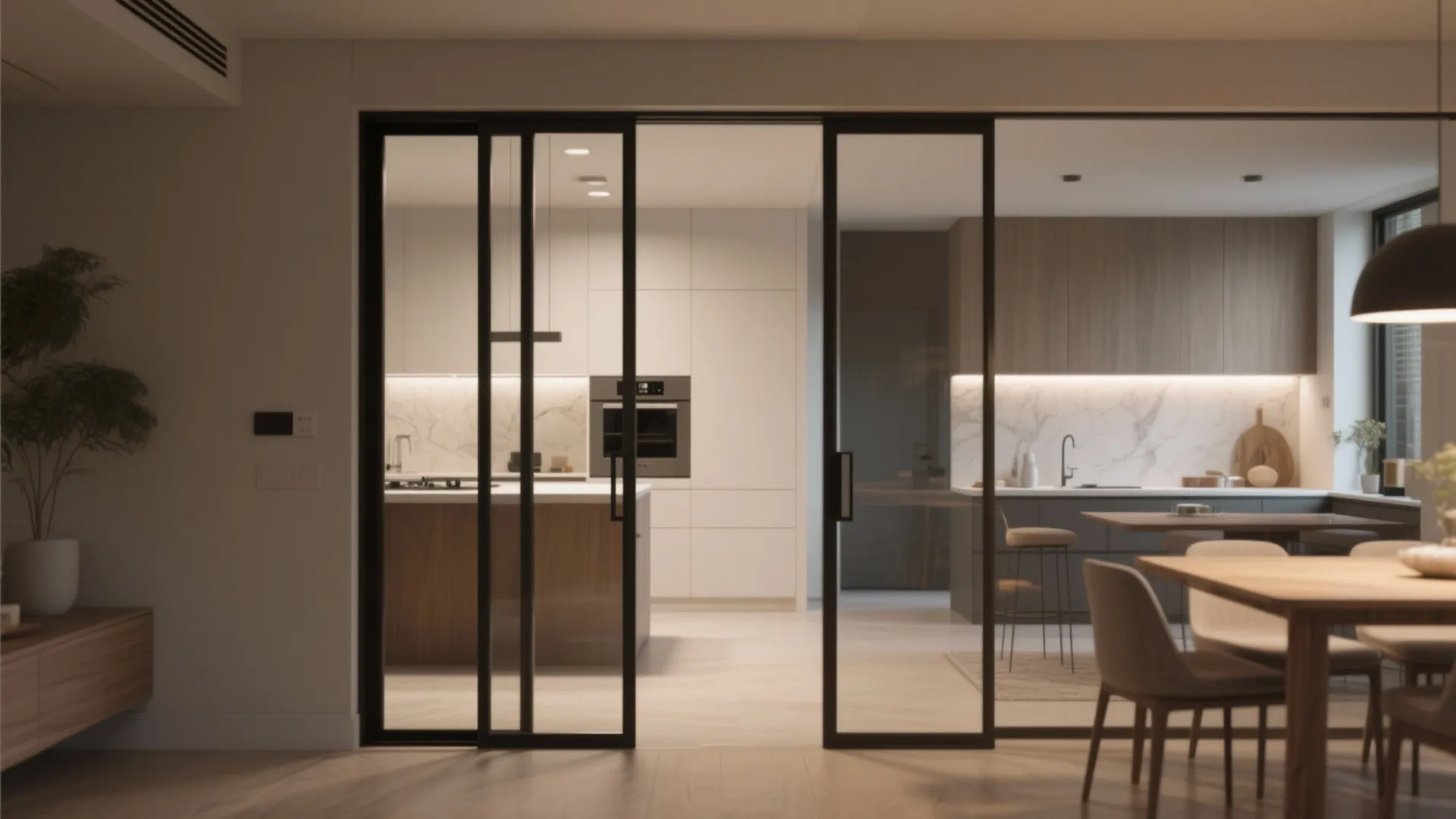 Bi-fold Doors for Flexible Division