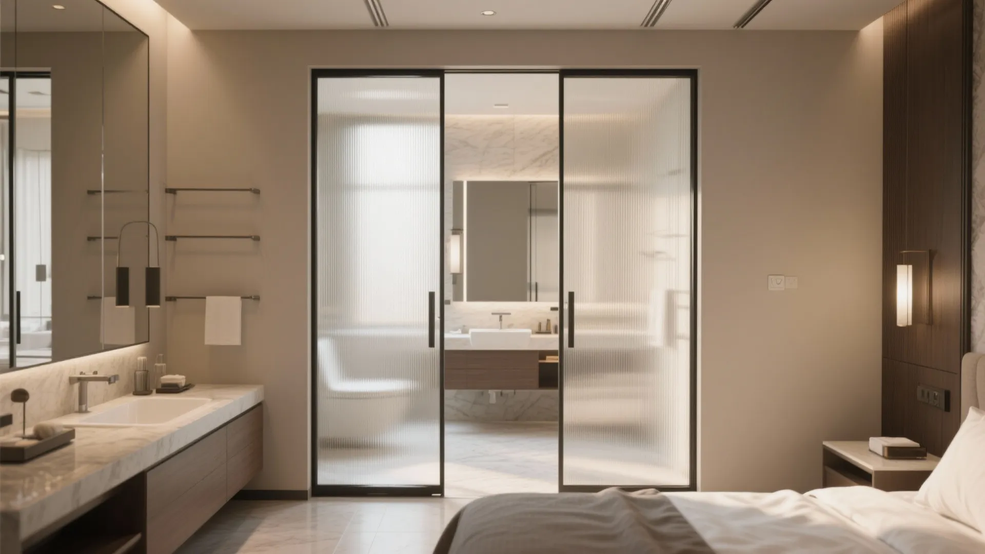 Bi-Parting (Double) Sliding Doors: Wide Open, When Needed