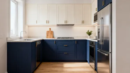 Bi-Color Kitchen Laminate Design: 5 Smart Ideas
