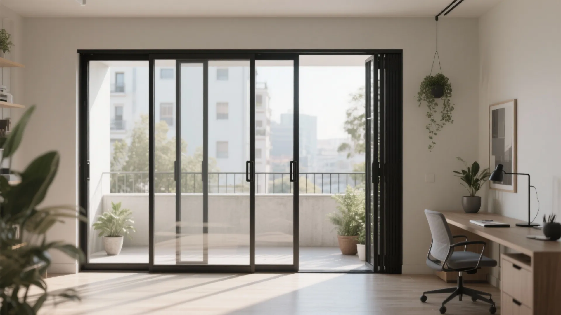 Bi-Fold or Accordion Doors: Big Openings on Small Balconies