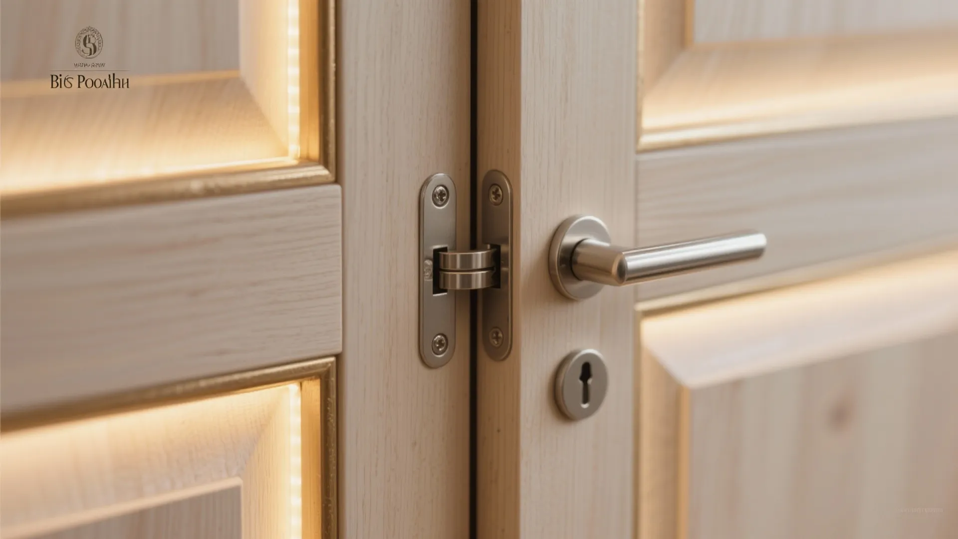 Bi-fold doors for flexible opening