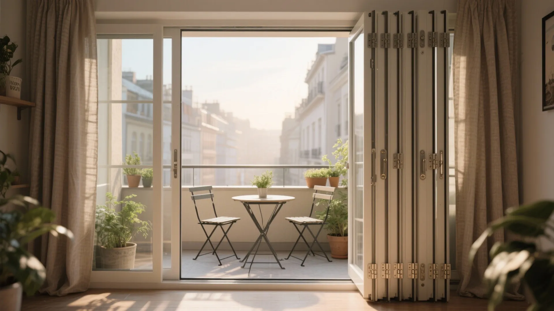 Bi-fold doors to create a flexible indoor–outdoor room