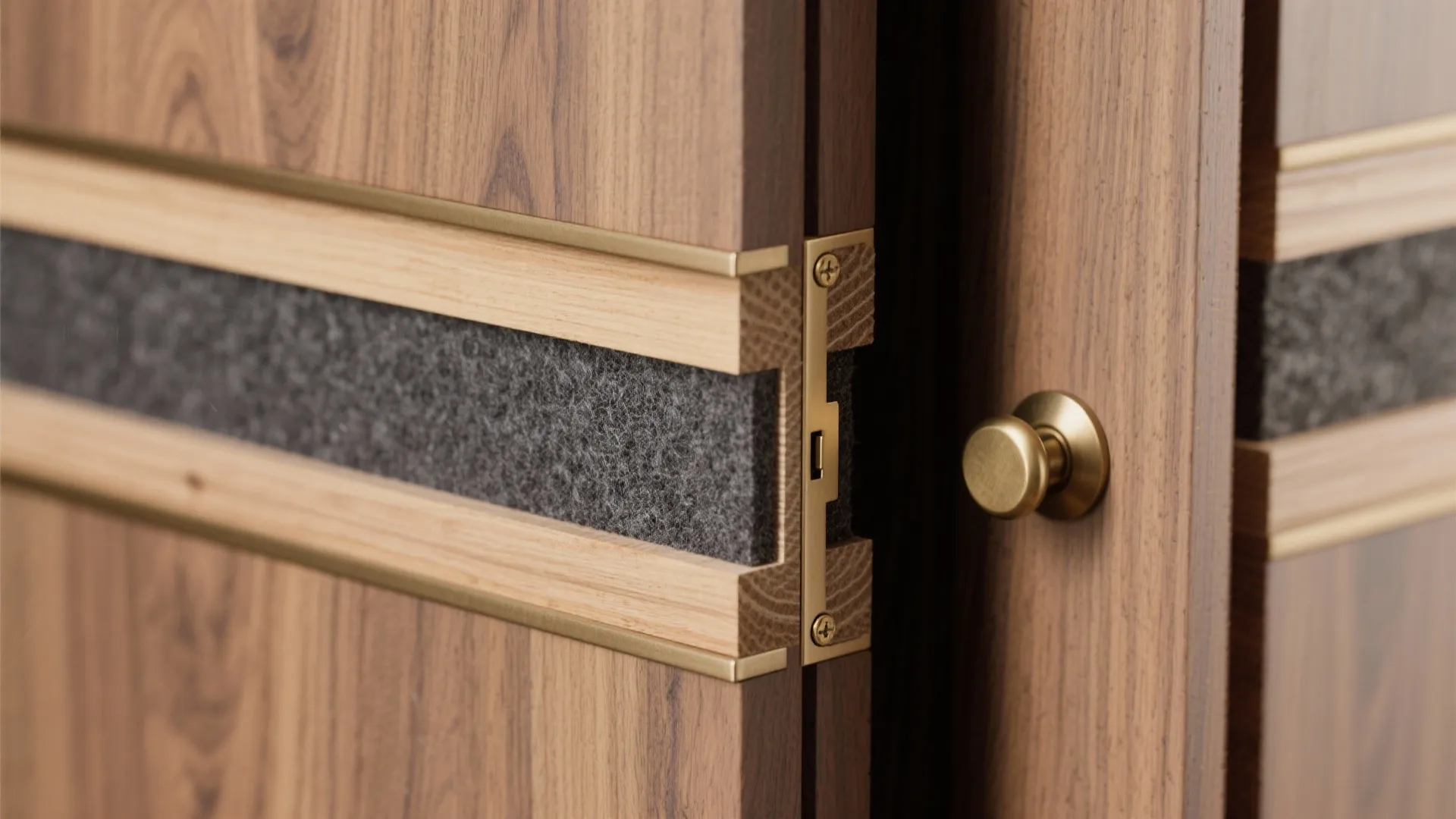 Bi-Fold Doors with Acoustic Layers