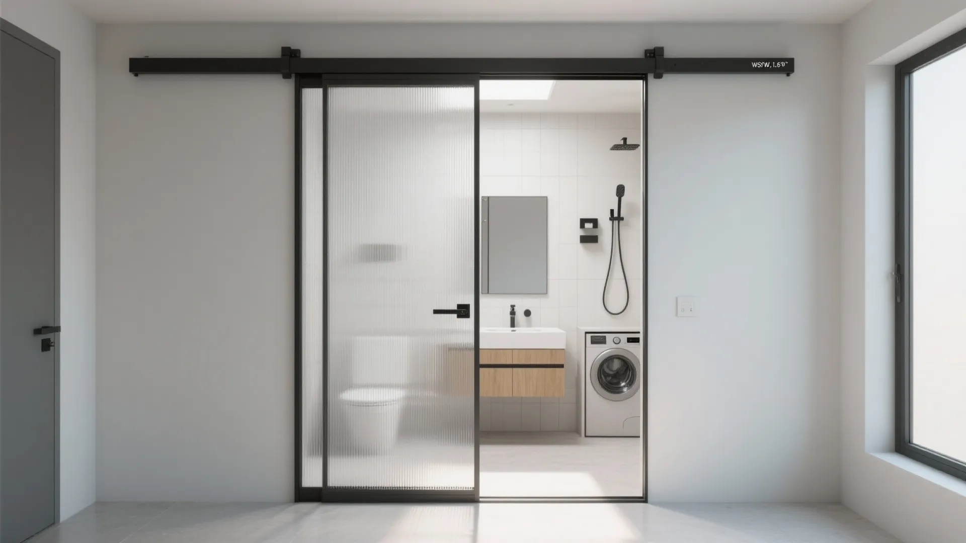 4) Bi-fold aluminium door for micro footprints