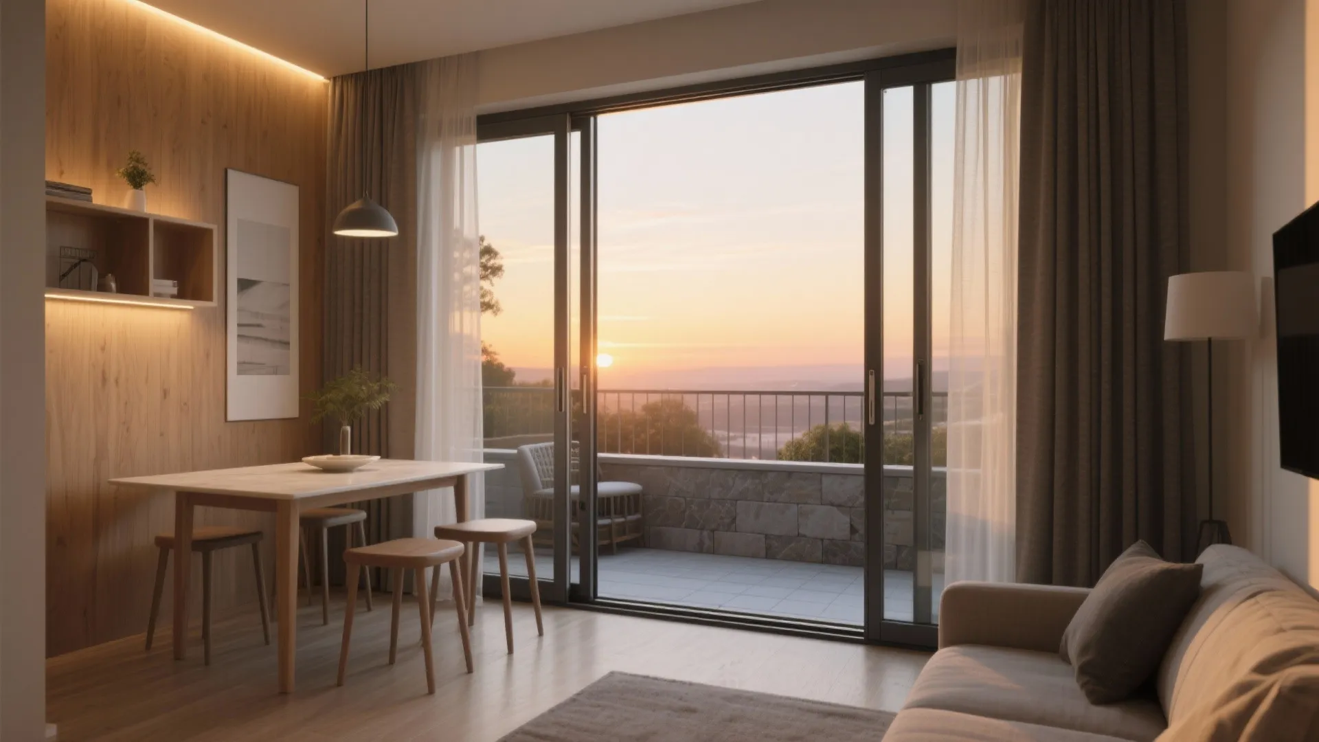 Bi-Fold Openings for Flexible Living