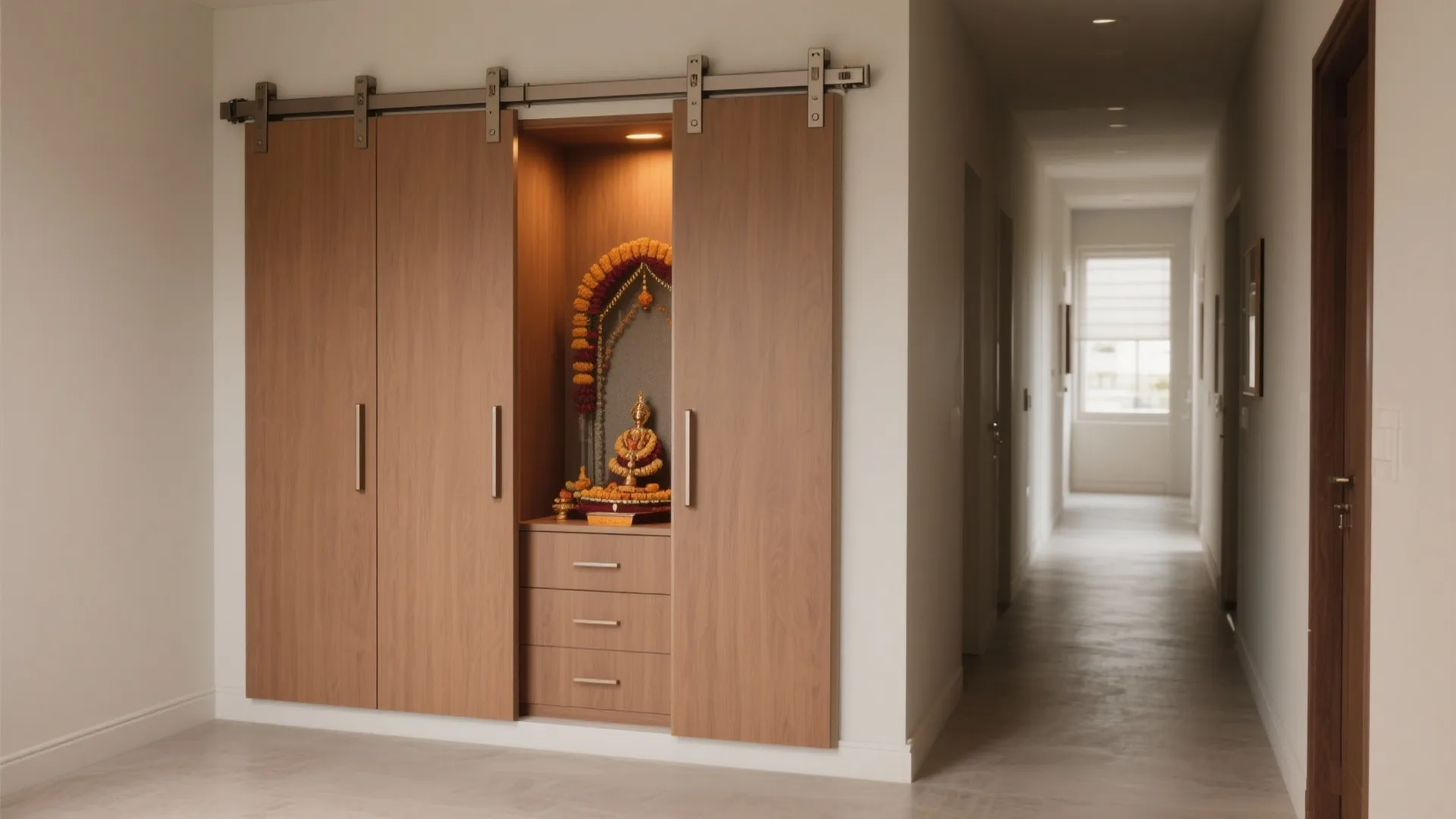 Bi-fold Doors to Save Swing Space