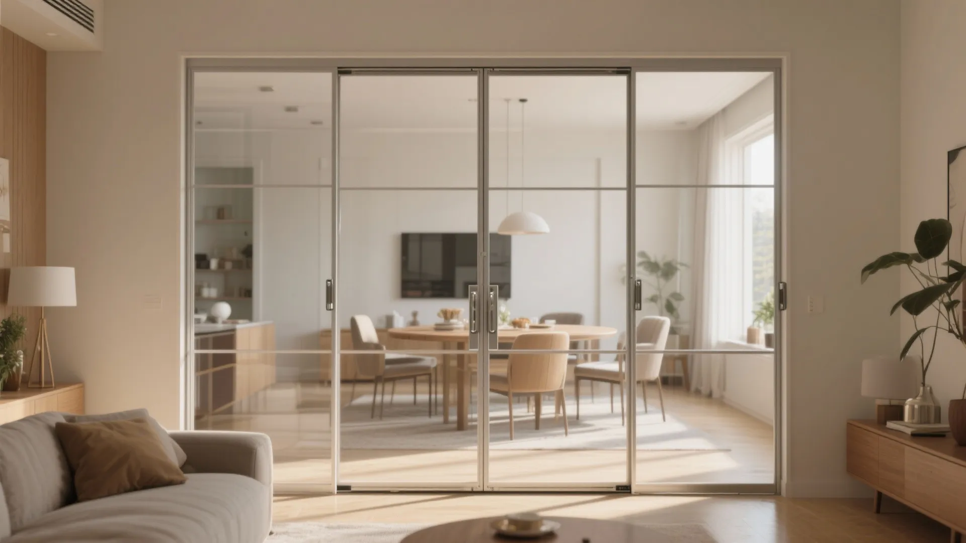 Bi-Fold or Stacking Glass to Maximize Openness