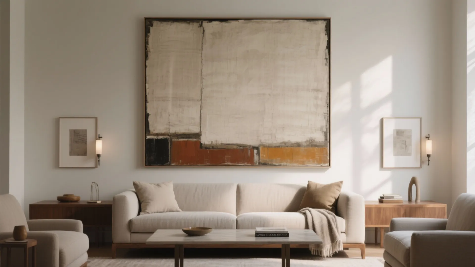 Go big on art, go light on stuff