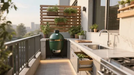 Outdoor Kitchen Ideas with Big Green Egg — 5 Inspo