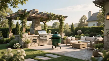 10 Outdoor Kitchen Ideas for Big Green Egg