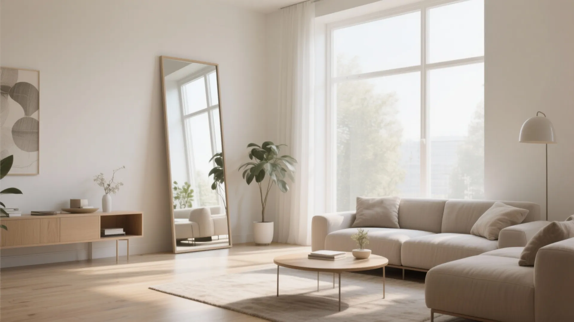 10 Big Mirror Ideas for Your Living Room: Creative Ways to Use Large Mirrors to Elevate and Brighten Your Living Space