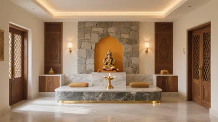 5 Big Pooja Room Designs That Balance Serenity and Storage