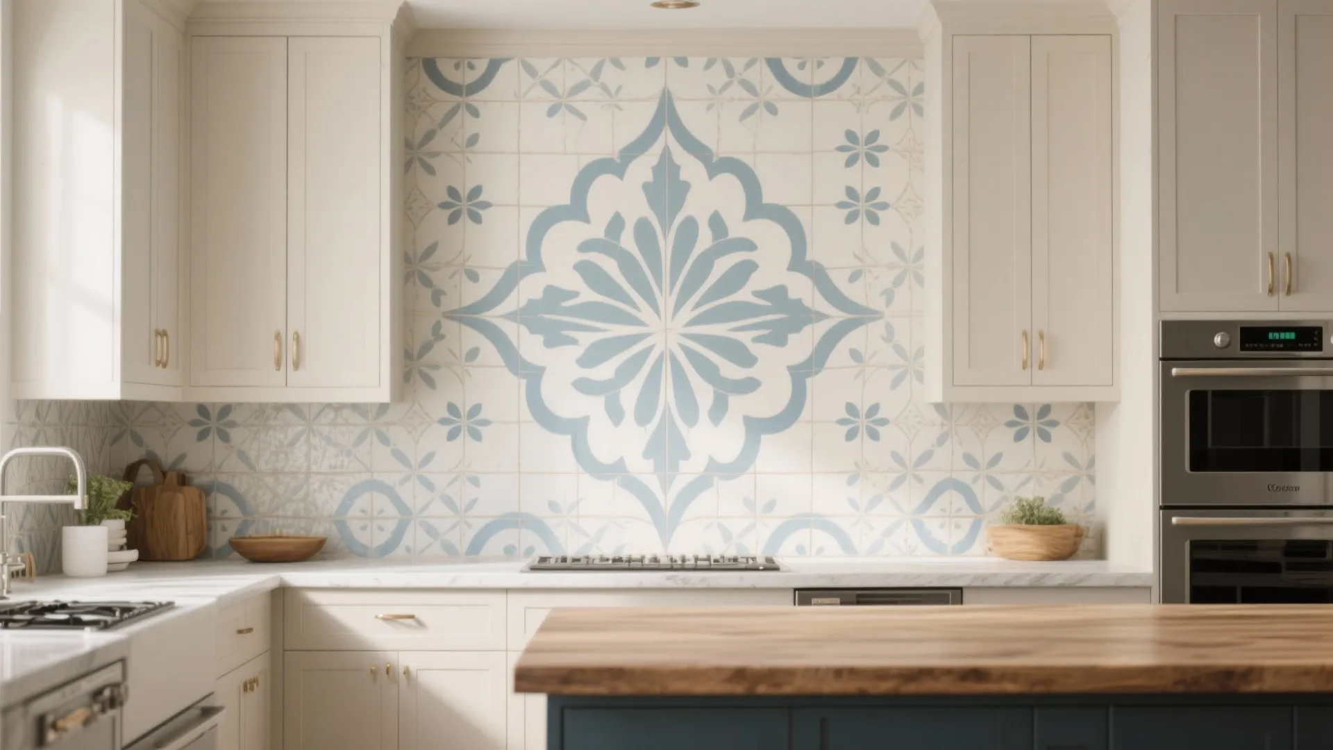 5. All-over Pattern with a Big Repeat Tile