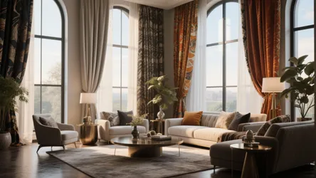 10 Living Room Curtain Ideas for Big Windows