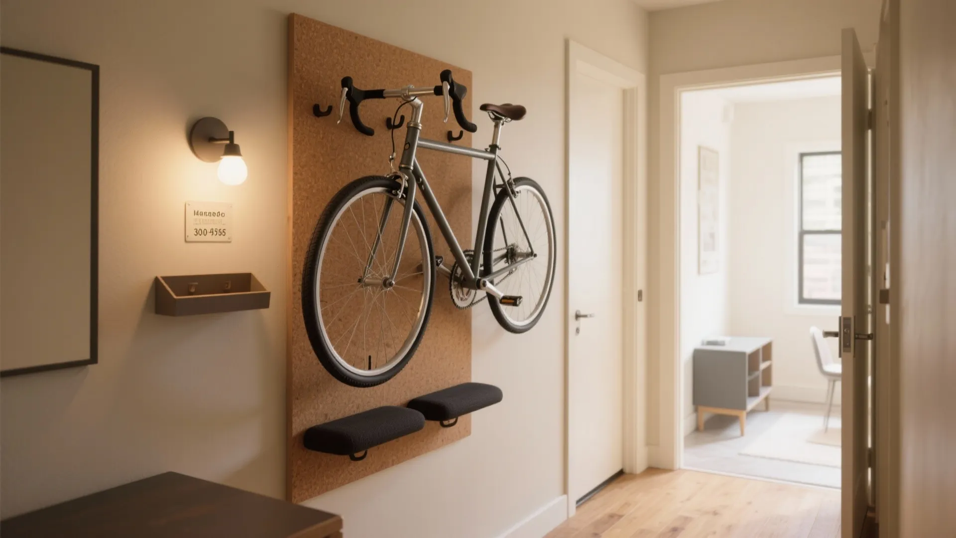 Bicycle Wall Hanger DIY: Save Space with Creative Storage: 1 Minute to Organize Your Bike with This DIY Fast-Track Guide
