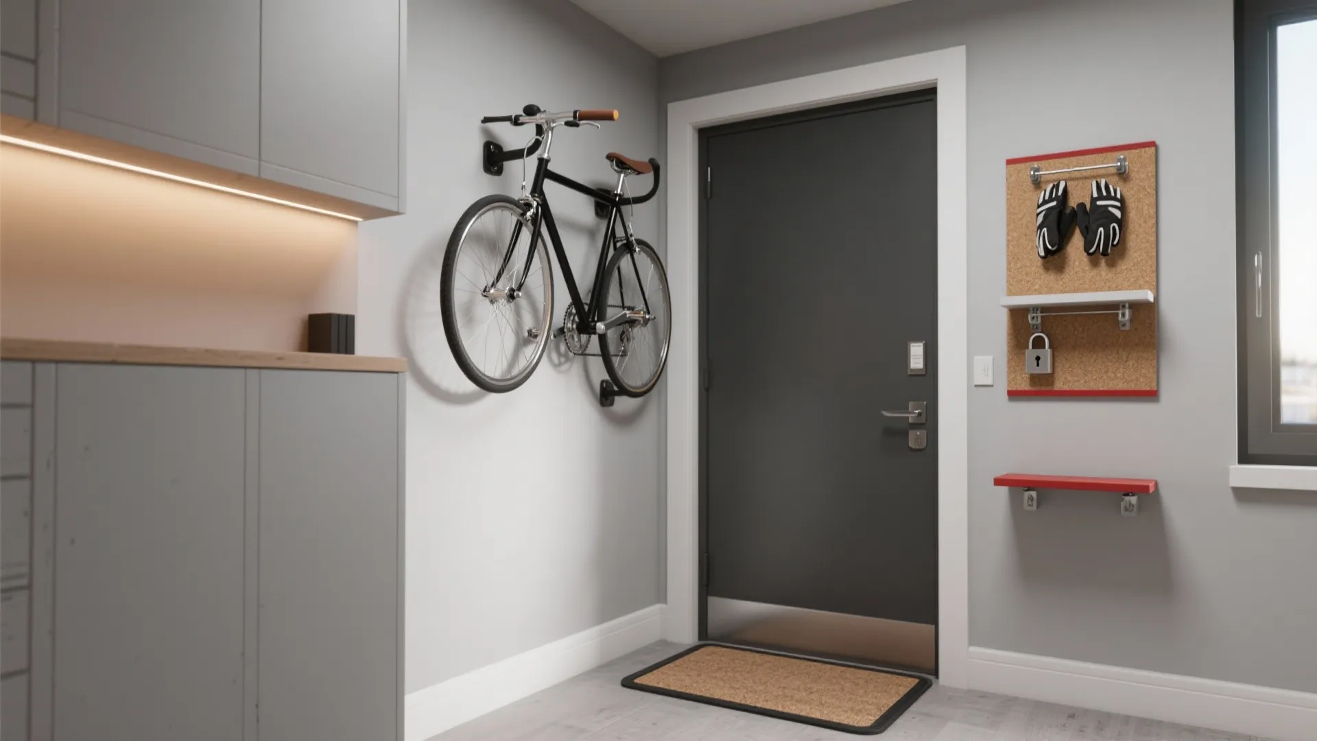 DIY Bike Mount Wall: Easy Storage for Small Spaces: Quick-Start Guide to Creating a DIY Bike Mount Wall in 10 Minutes