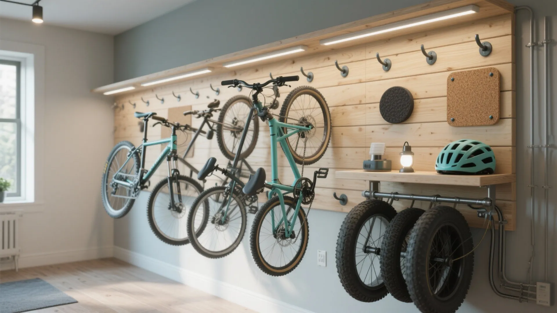 DIY Wall Bike Rack: Simple Ideas for Smart Storage: 1 Minute to Organize Your Bike with Space-Saving DIY Wall Racks