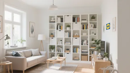 10 Living Room Billy Bookcase Ideas