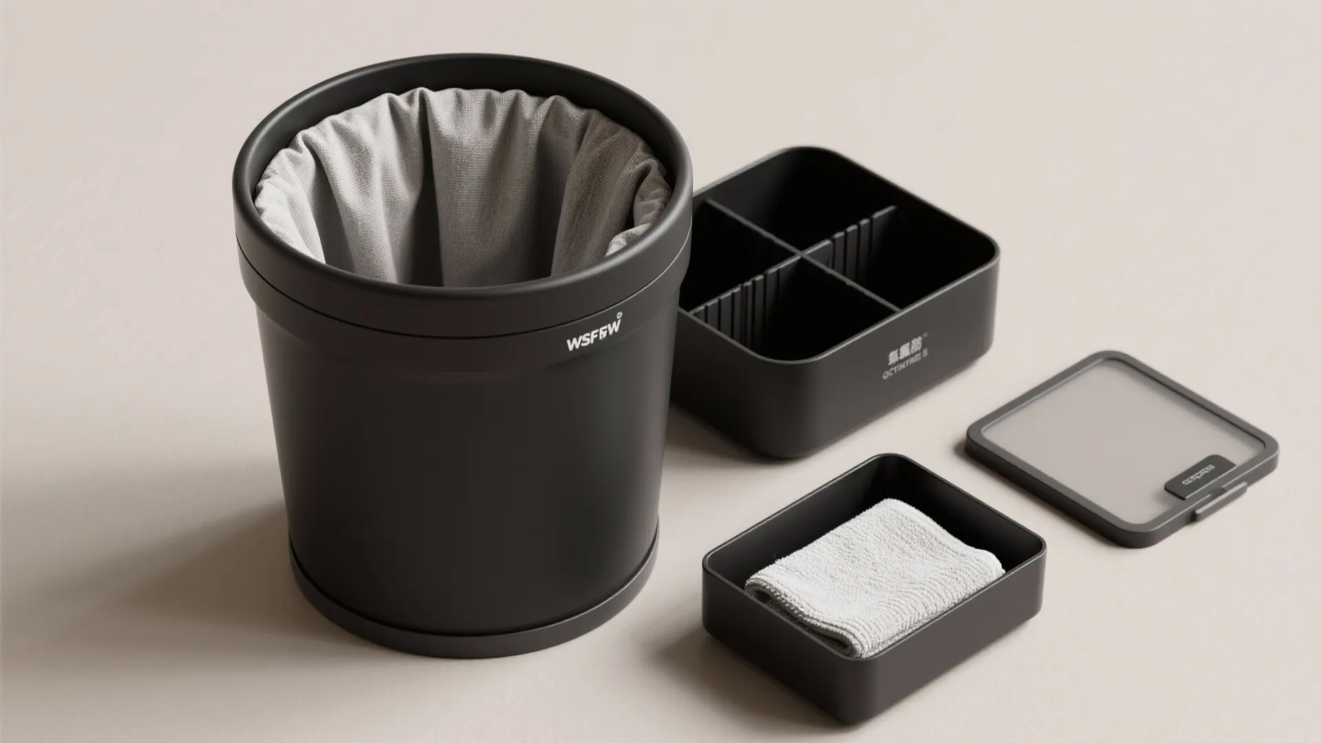 5. Make it multifunctional with liners or compartments