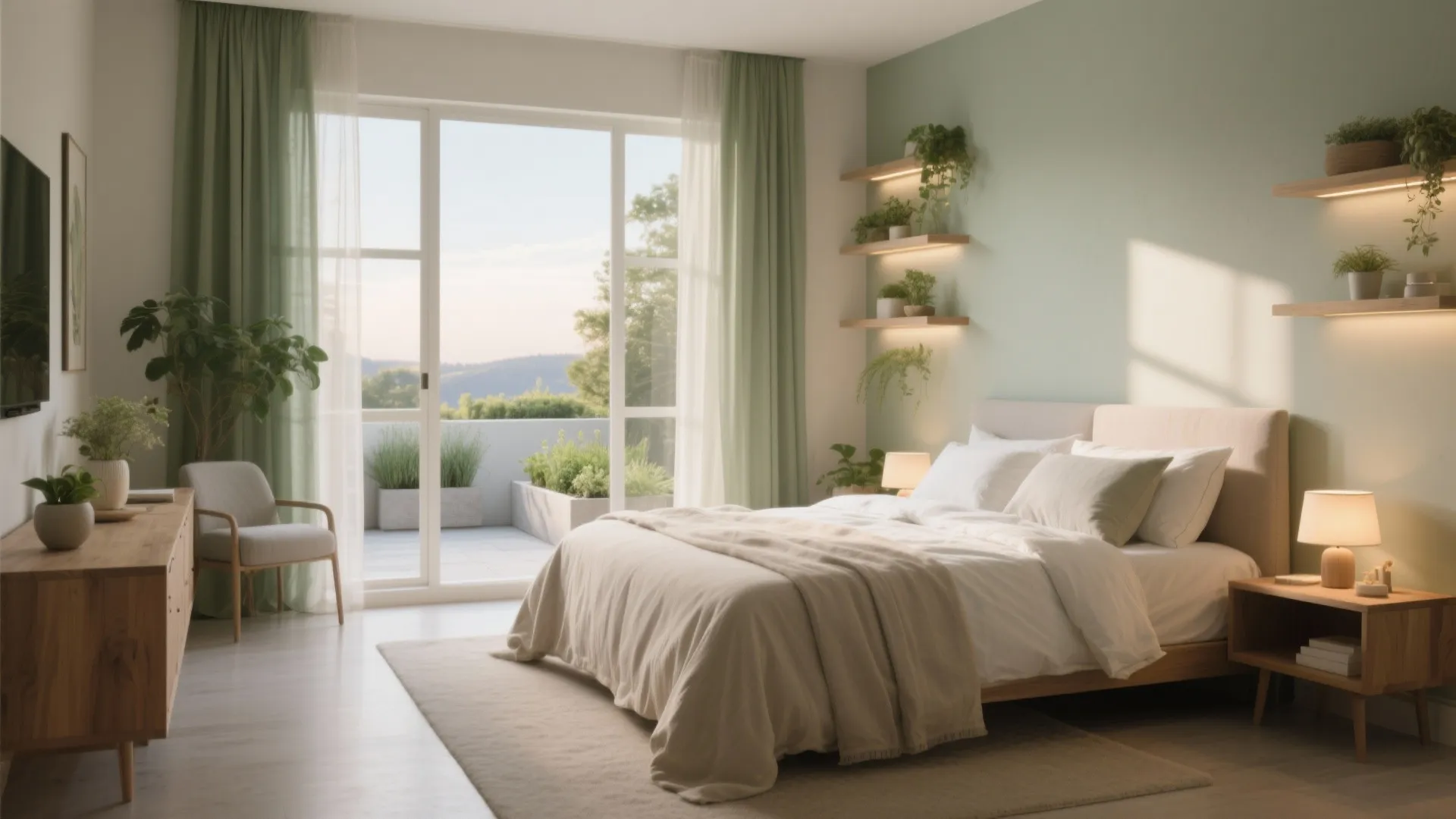 Biophilic, Daylight-Rich Bedrooms That Calm the Nervous System