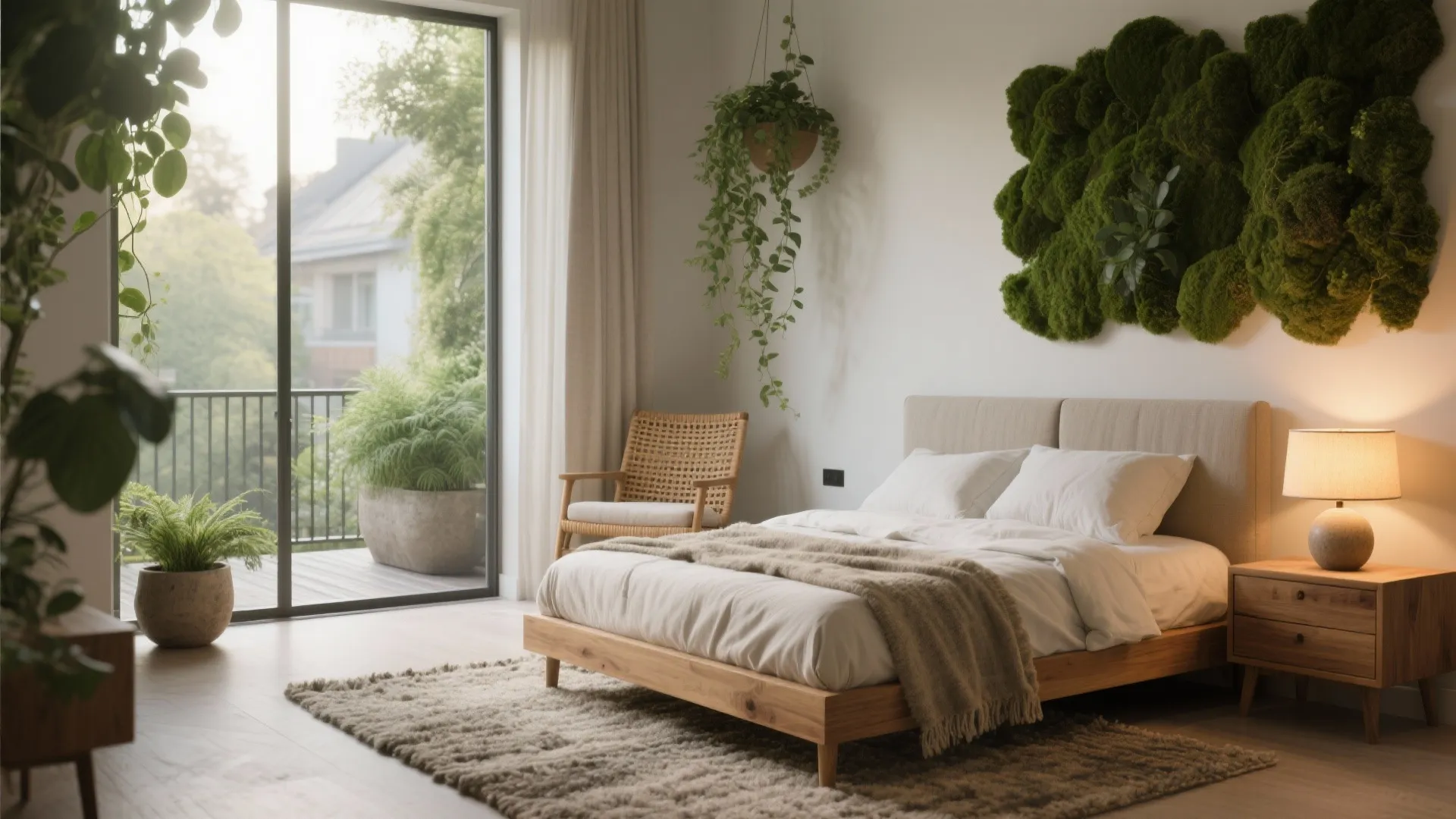 Biophilic Layers: Plants, Textures, and Light that Thrive