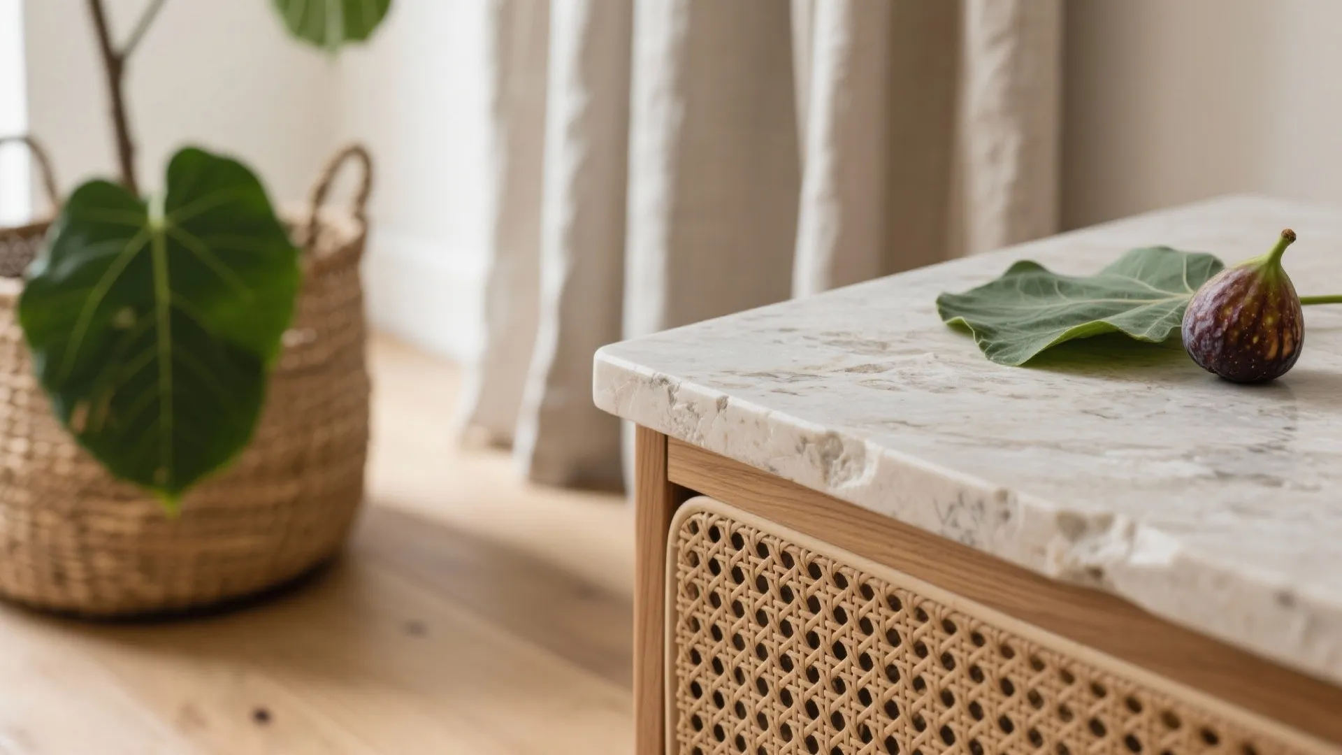 Biophilic touches for a fresher living room