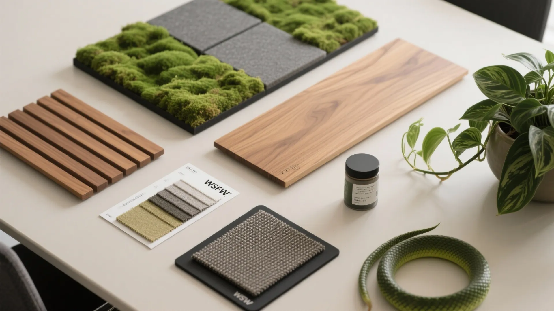 Biophilic materials and human comfort