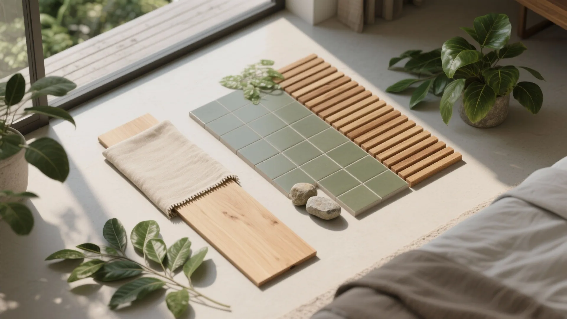 5) A Biophilic Palette: Plants, Naturals, and Continuity