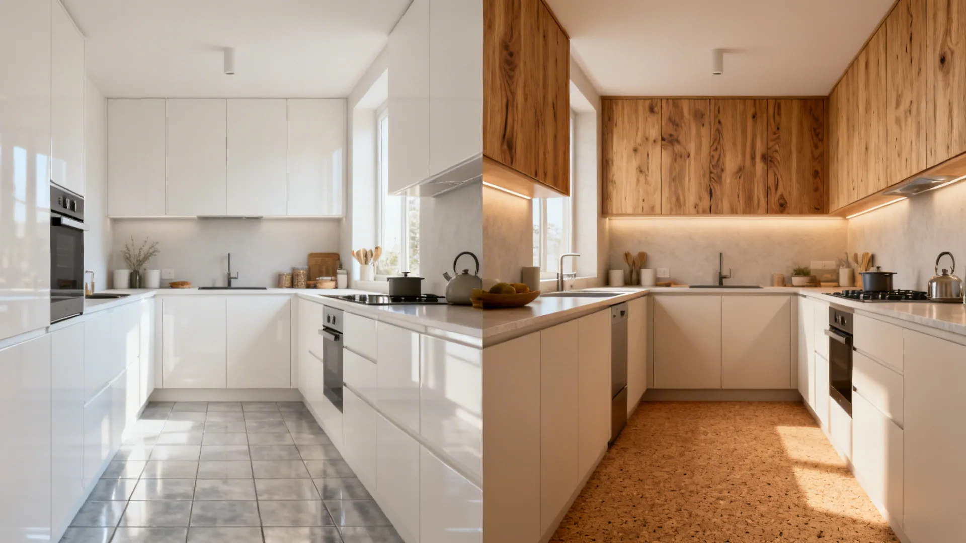 Bio-based warmth: FSC wood, cork floors, and timeless style