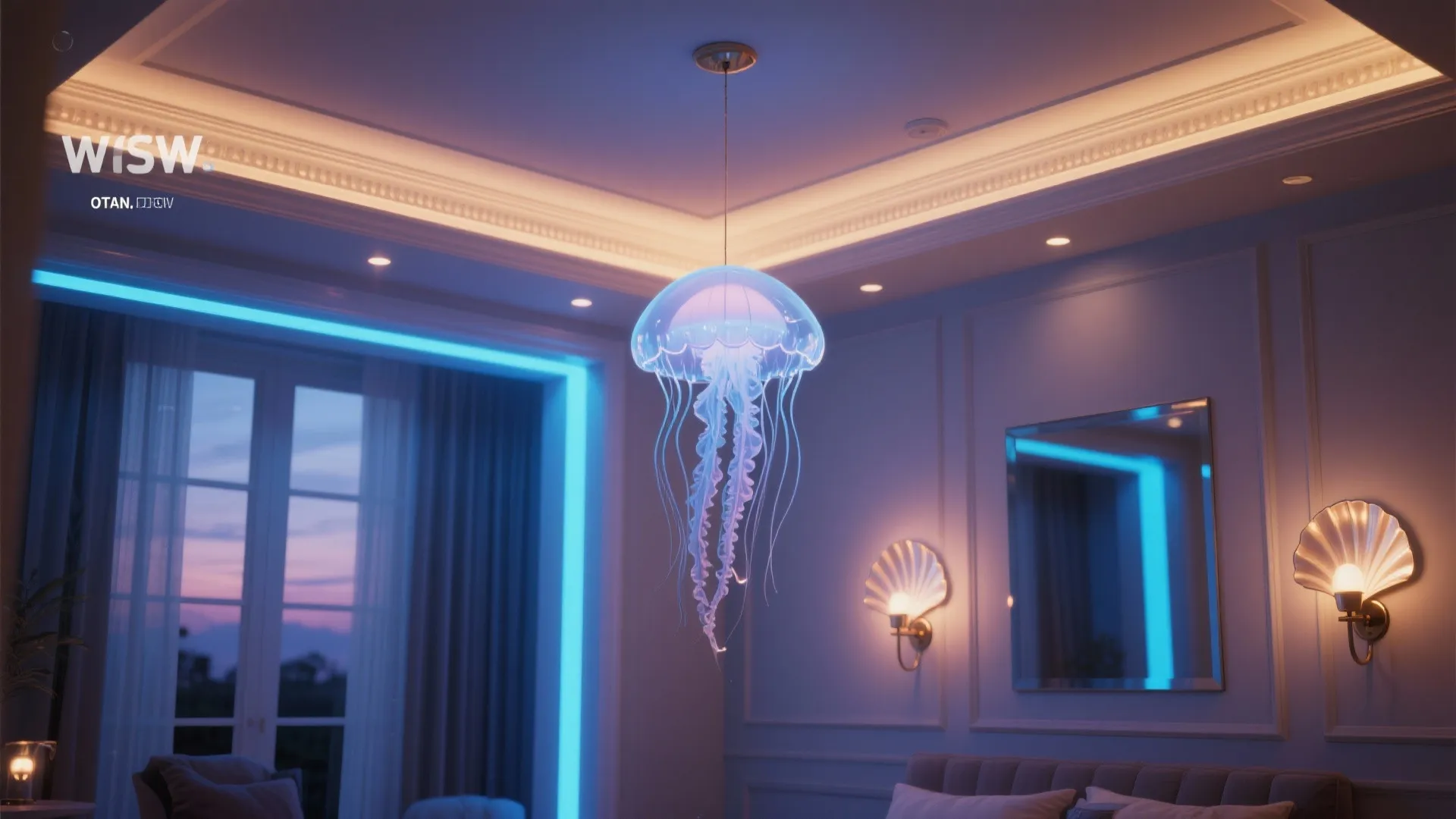 5. Lighting Layers: Bioluminescent Touches