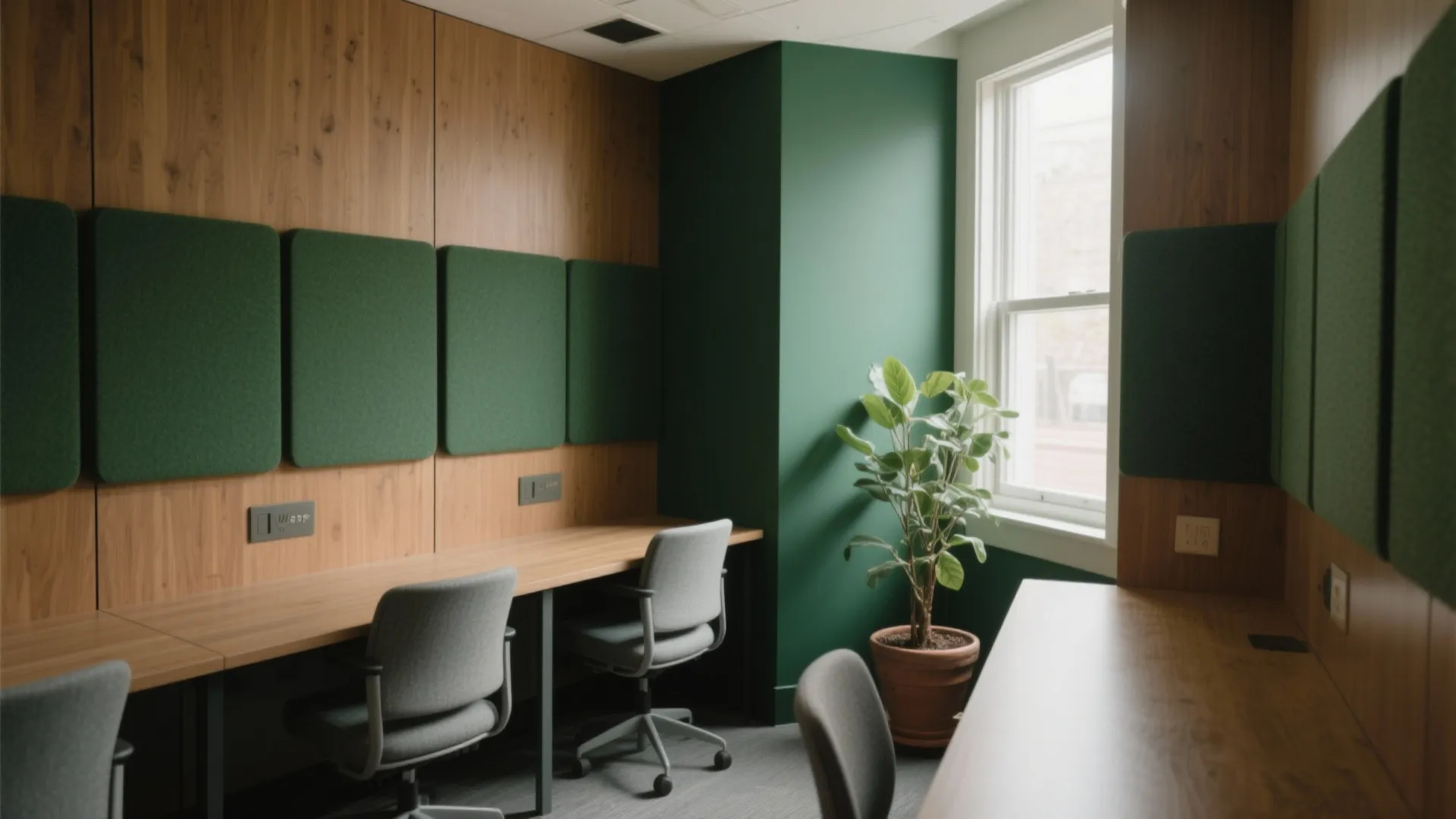 Materials and biophilia for calm minds