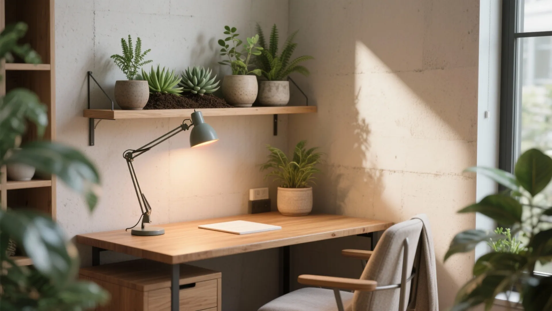 5. Biophilic Micro Office