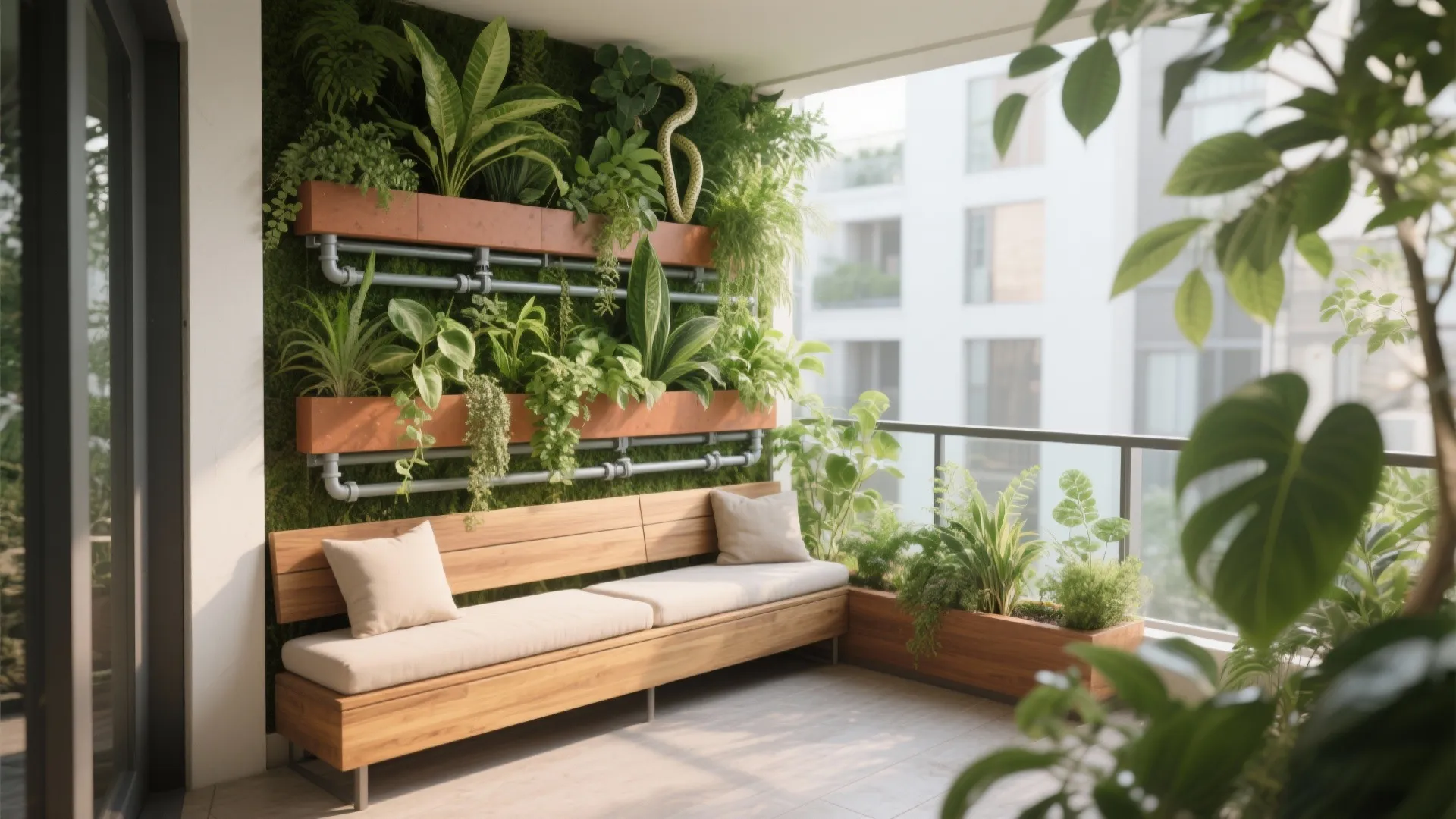 Biophilic Balcony Oasis